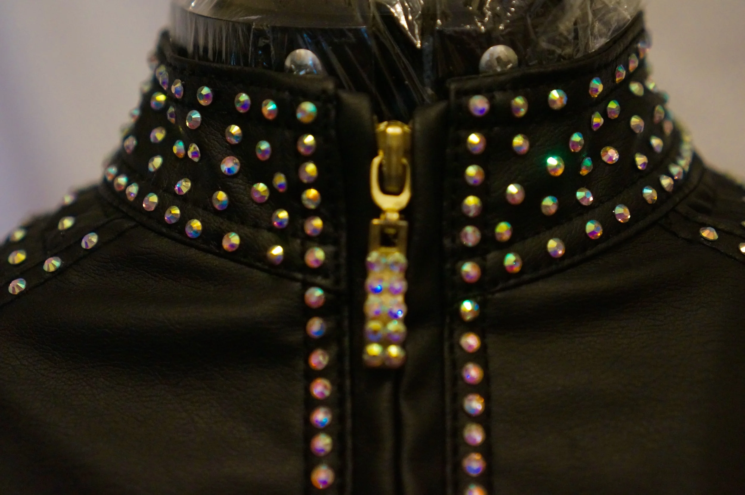 Custom Rhinestone Rock Star Jacket by Renee Nicole Creations