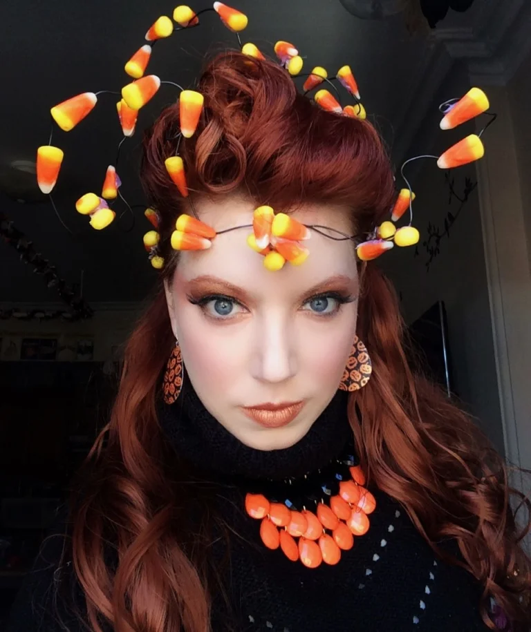 Candy Corn Crown by Renee Nicole Creations