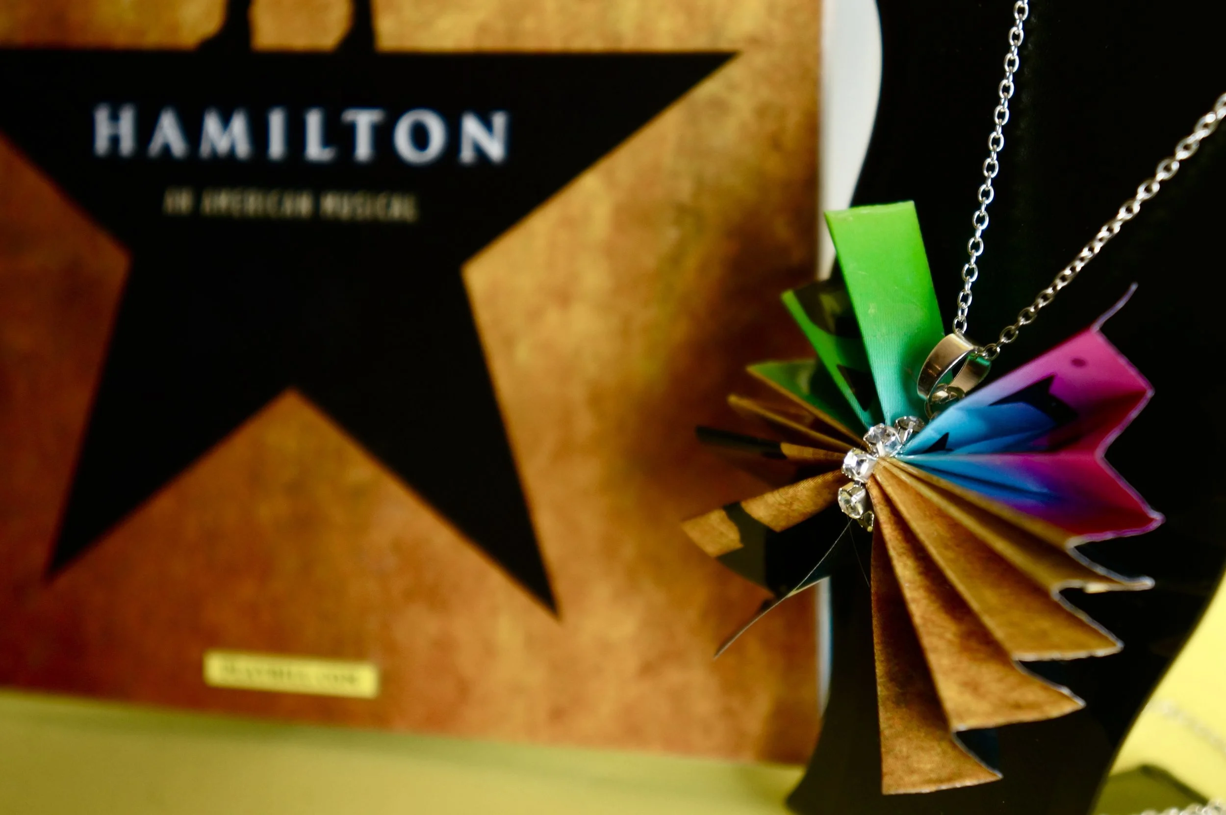 Hamilton Playbill Bows Of Broadway