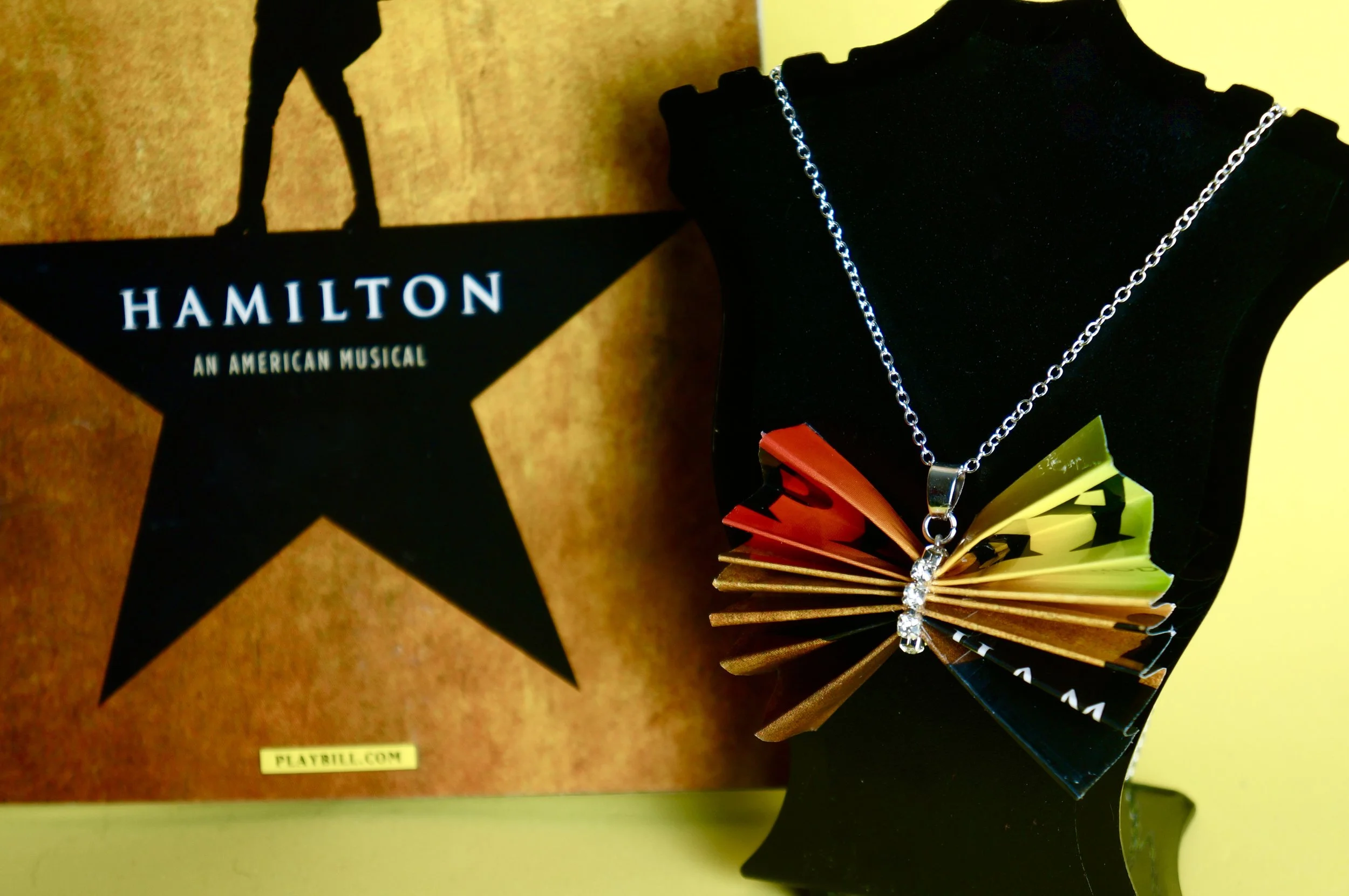 Hamilton Playbill Bows Of Broadway