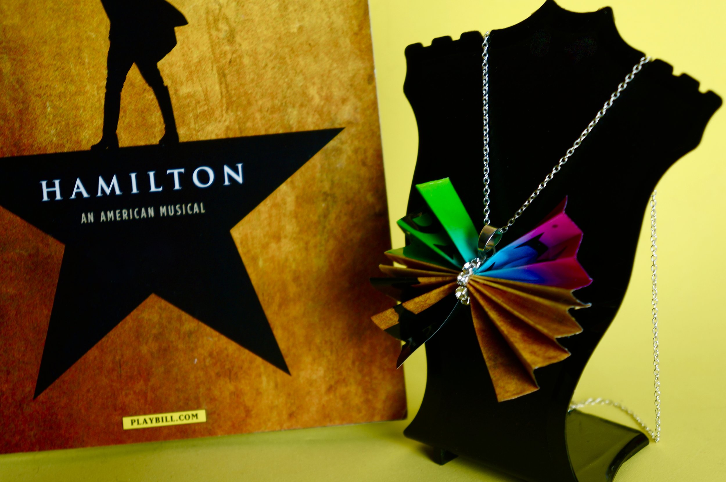 Hamilton Playbill Bows Of Broadway