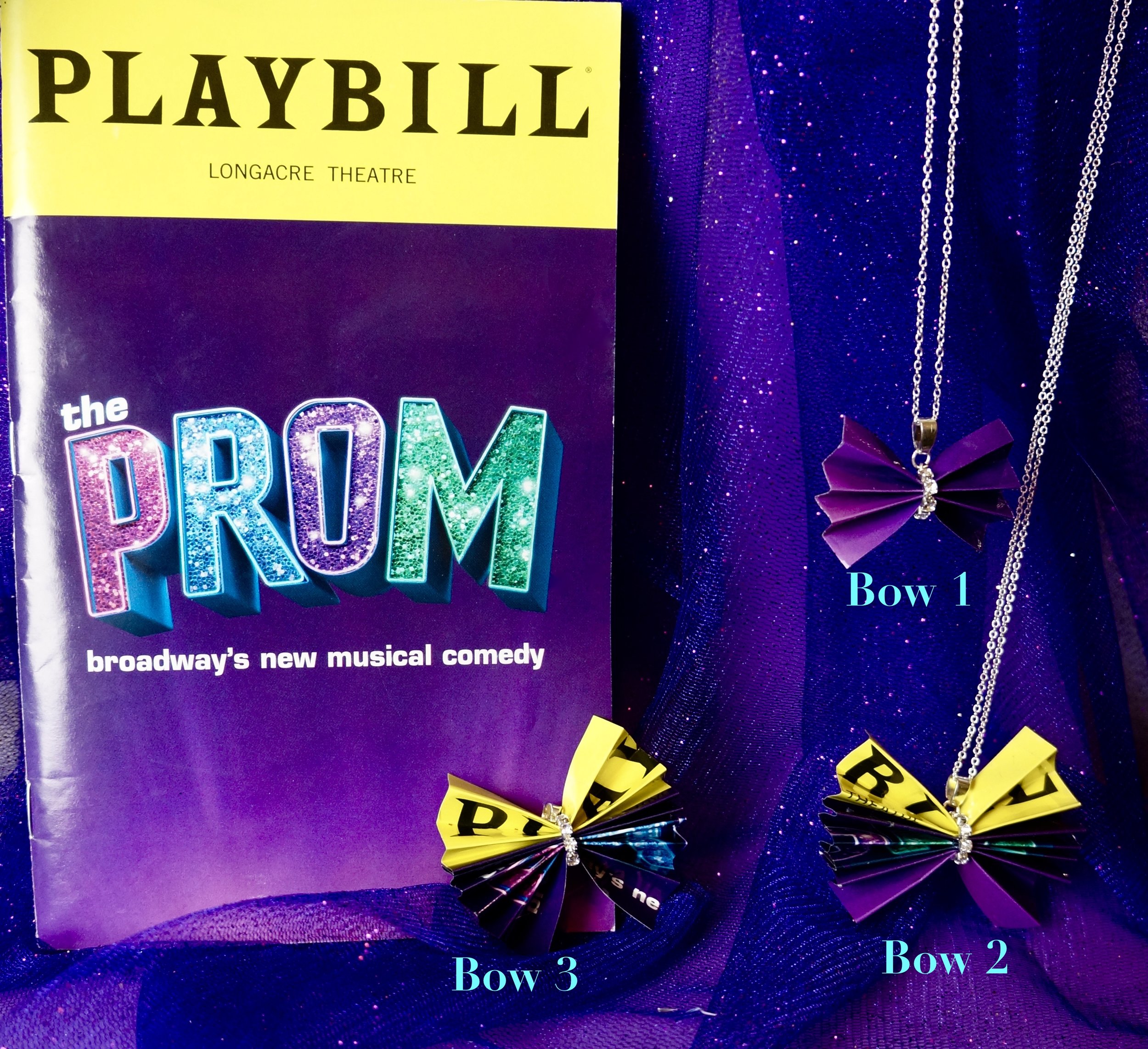 The Prom Broadway Playbill Bows