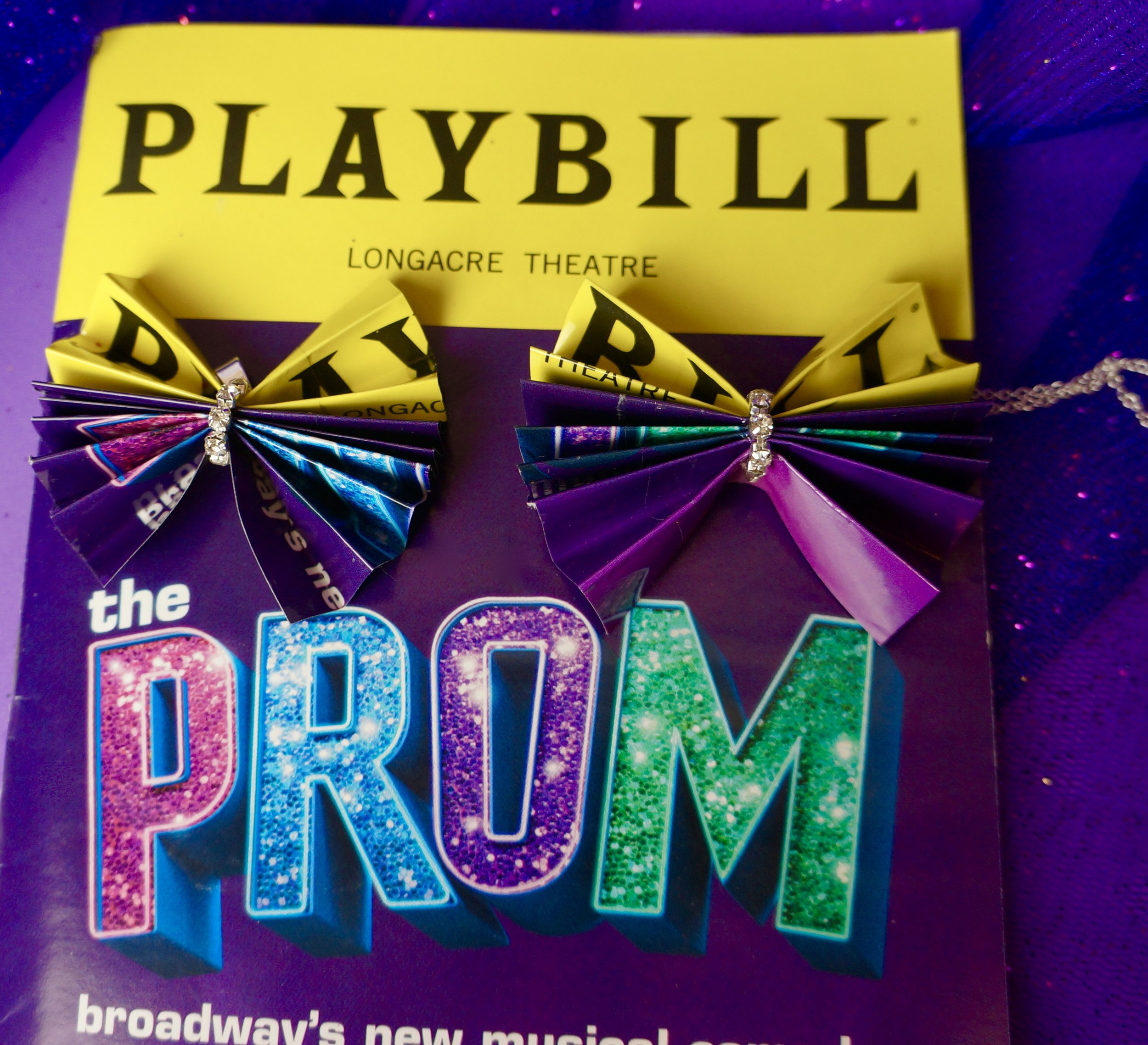 The Prom Broadway Playbill Bows