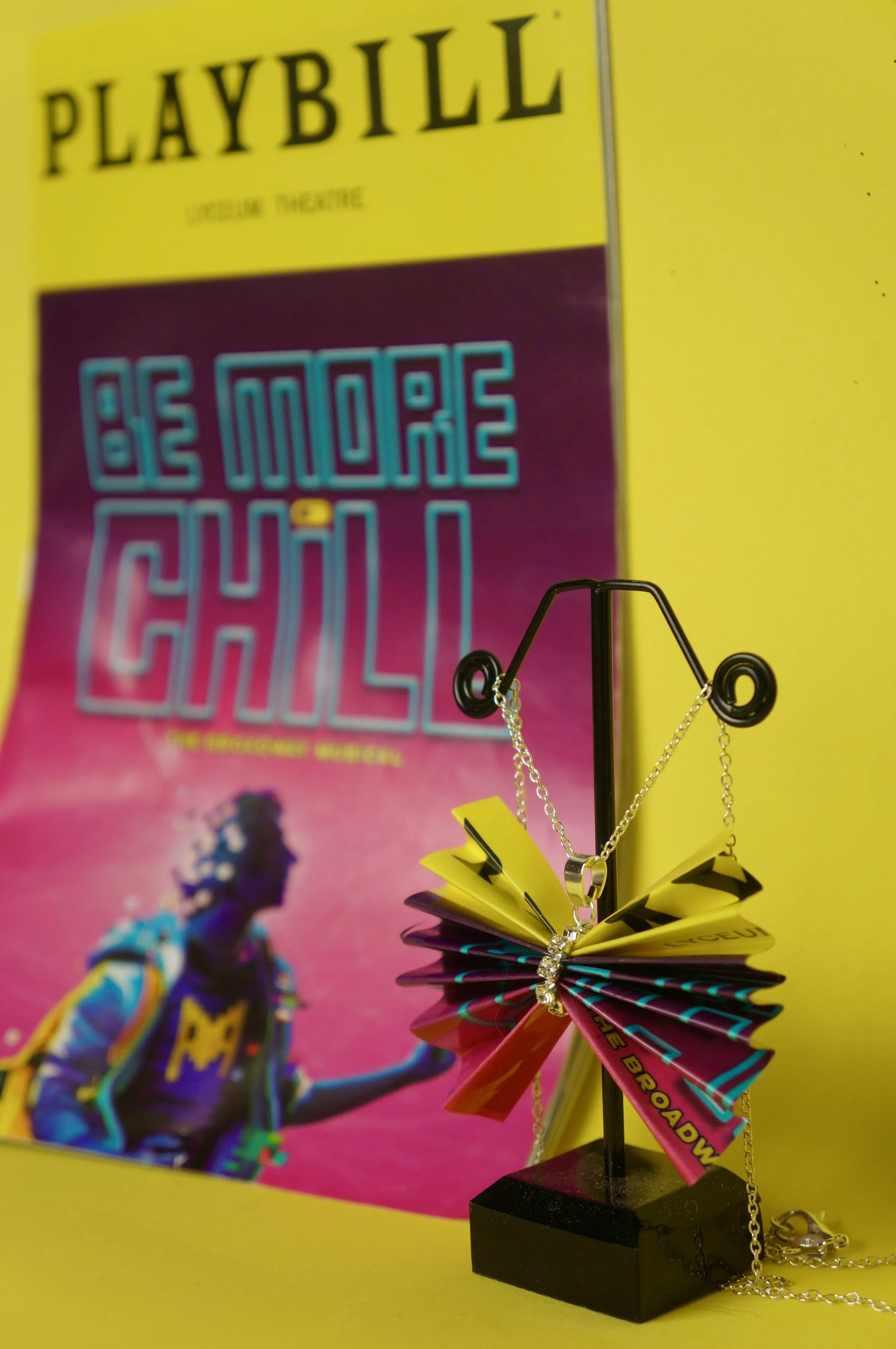 Be More Chill Playbill Cover Bows Of Broadway by Haus Of Renée