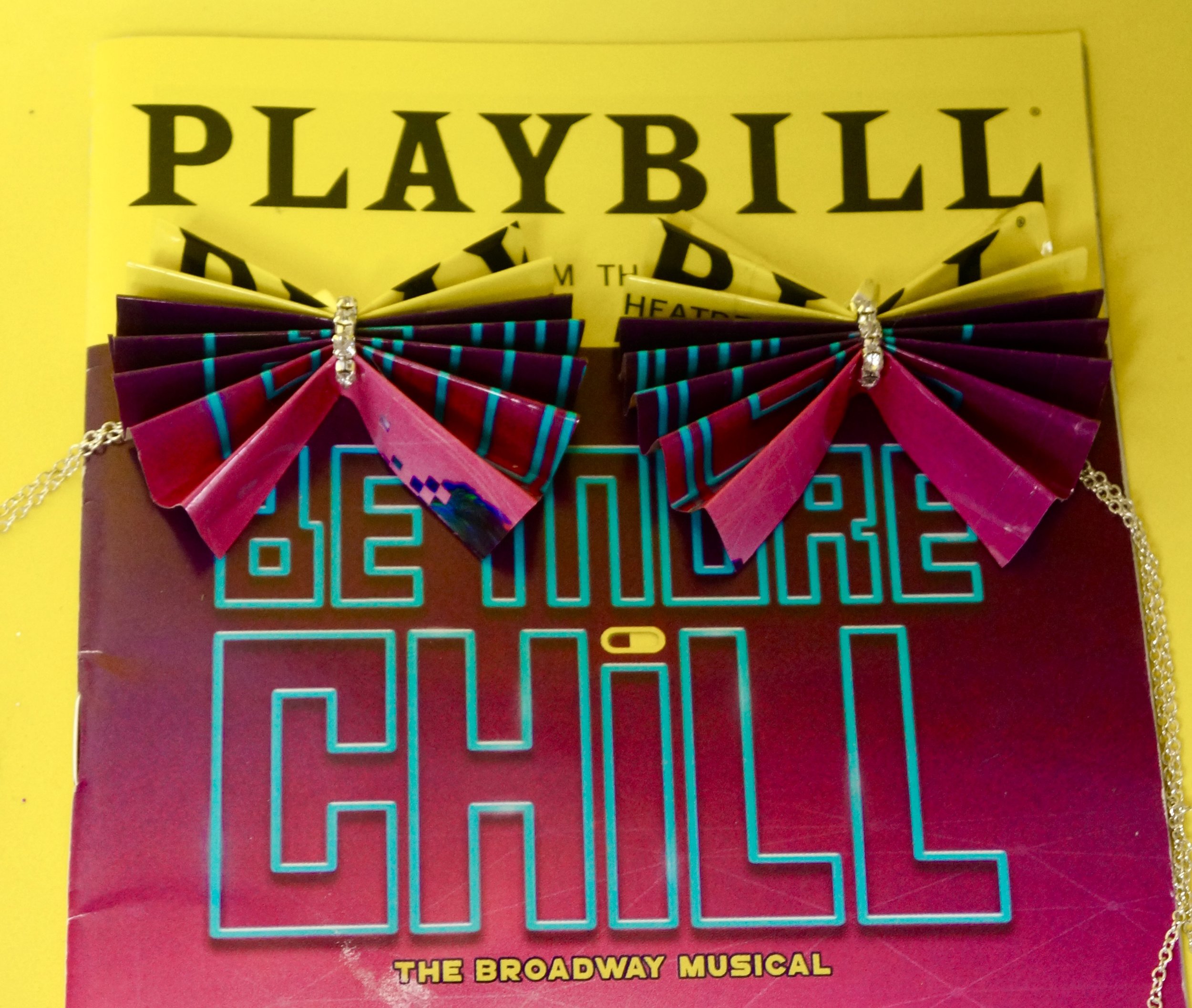 Be More Chill Playbill Cover Bows Of Broadway by Haus Of Renée