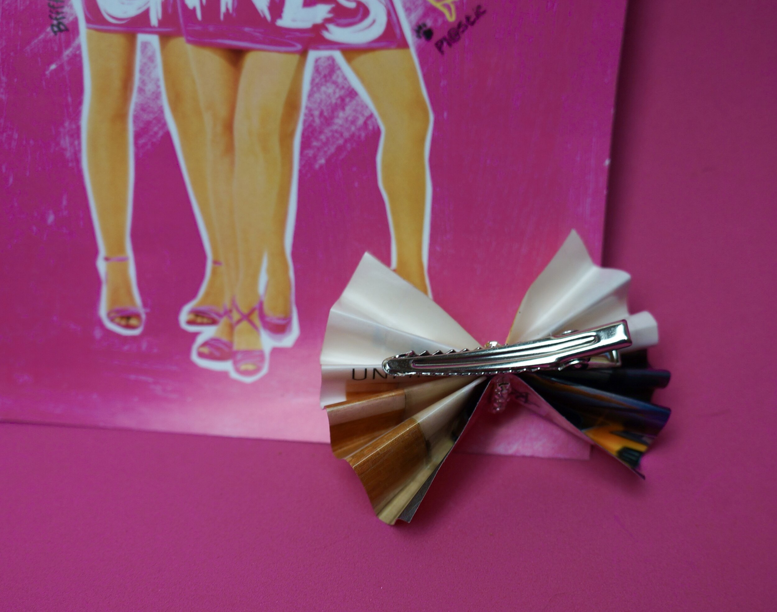 Mean Girls Broadway Playbill Bow Necklaces
