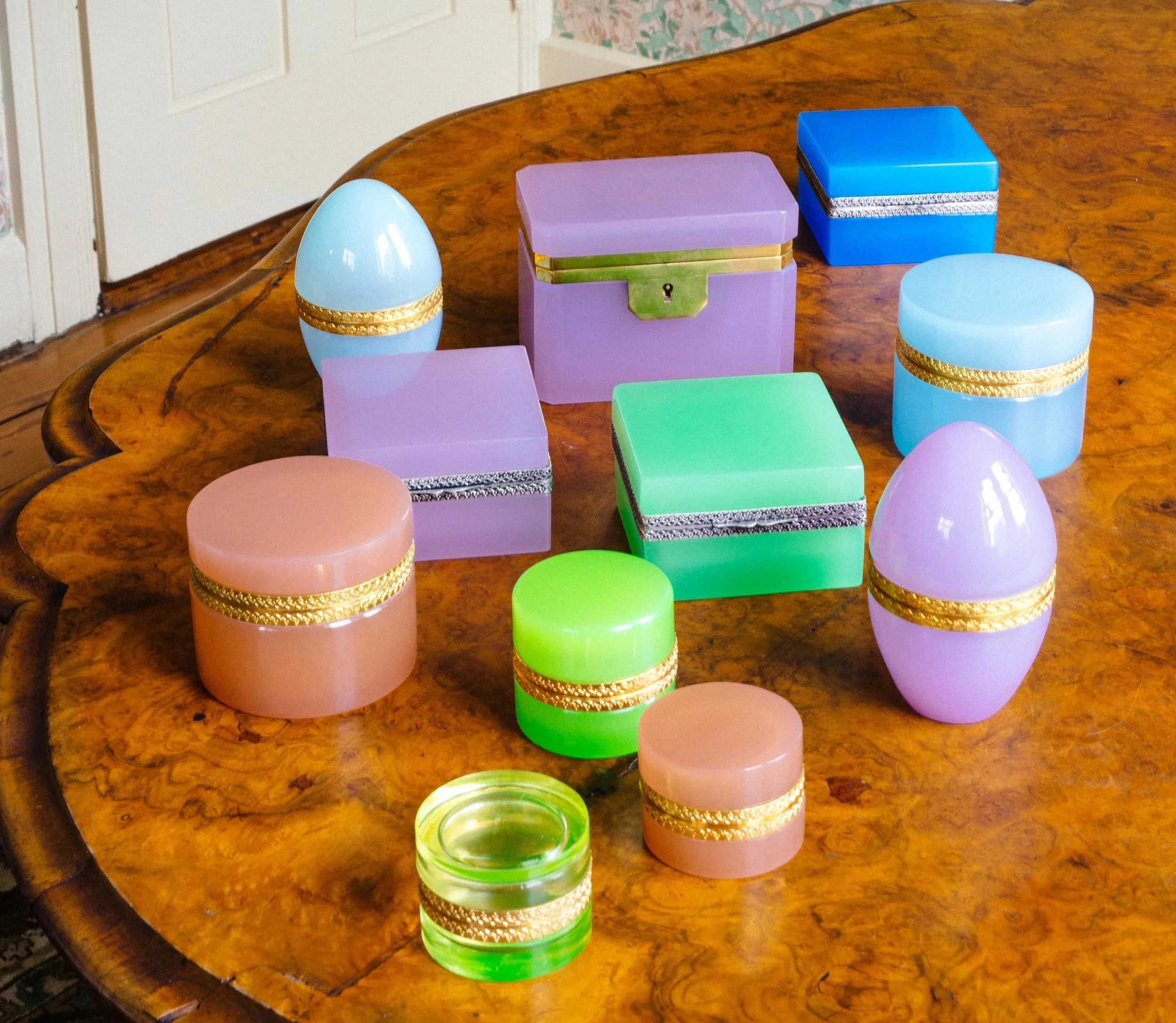 The Allure of French Opaline Glass