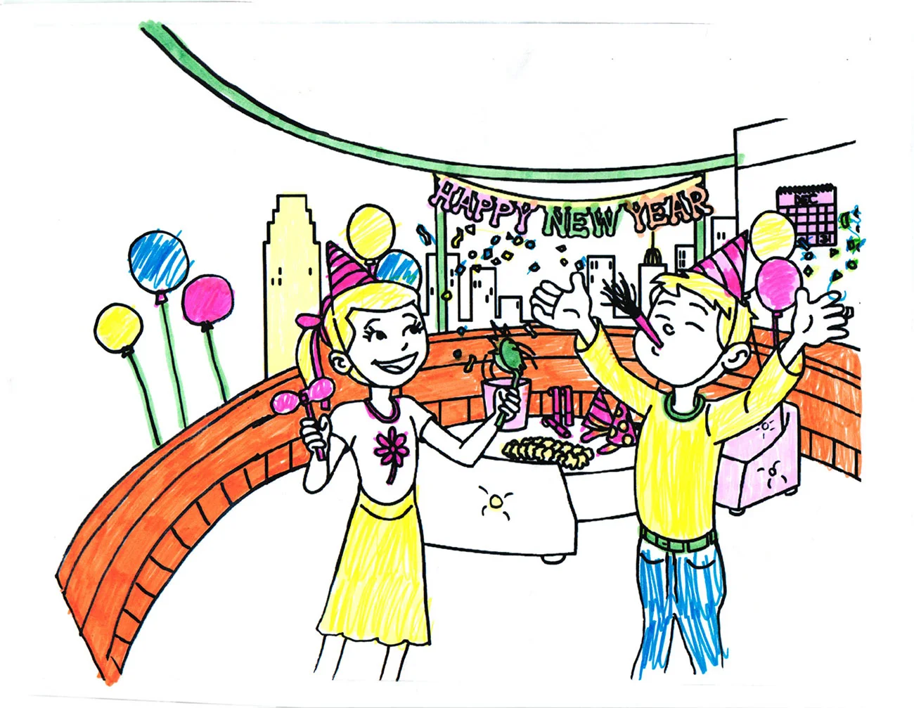 Coloring Contest Winners