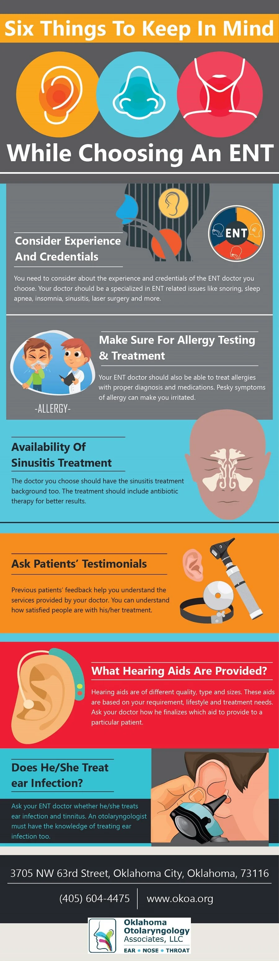 Six Things To Keep In Mind While Choosing ENT Doctors