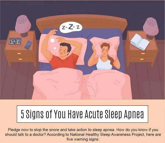5 Signs Of You Have Acute Sleep Apnea