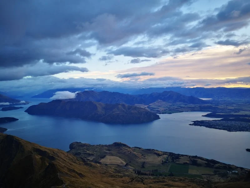 That’s Wanaka on the right of the picture! This is the view from the top of Roy’s Peak- a must do activity when you’re in town!