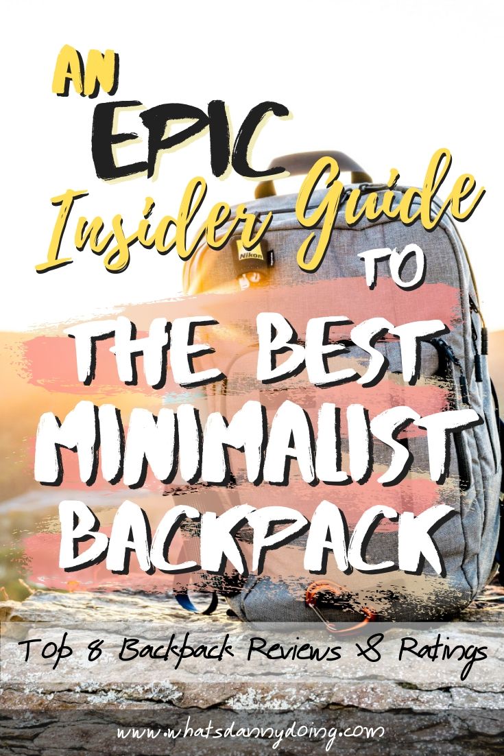 Pin this post to show others the best minimal backpacks!