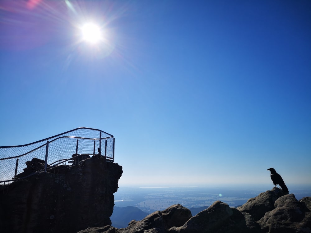The Pinnacles Lookout at the end of the walk. These stunning panoramic views make the effort to the top well worth it!
