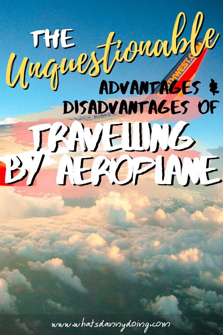 Share these pros of airplanes (and the cons) with others! Give it a pin!