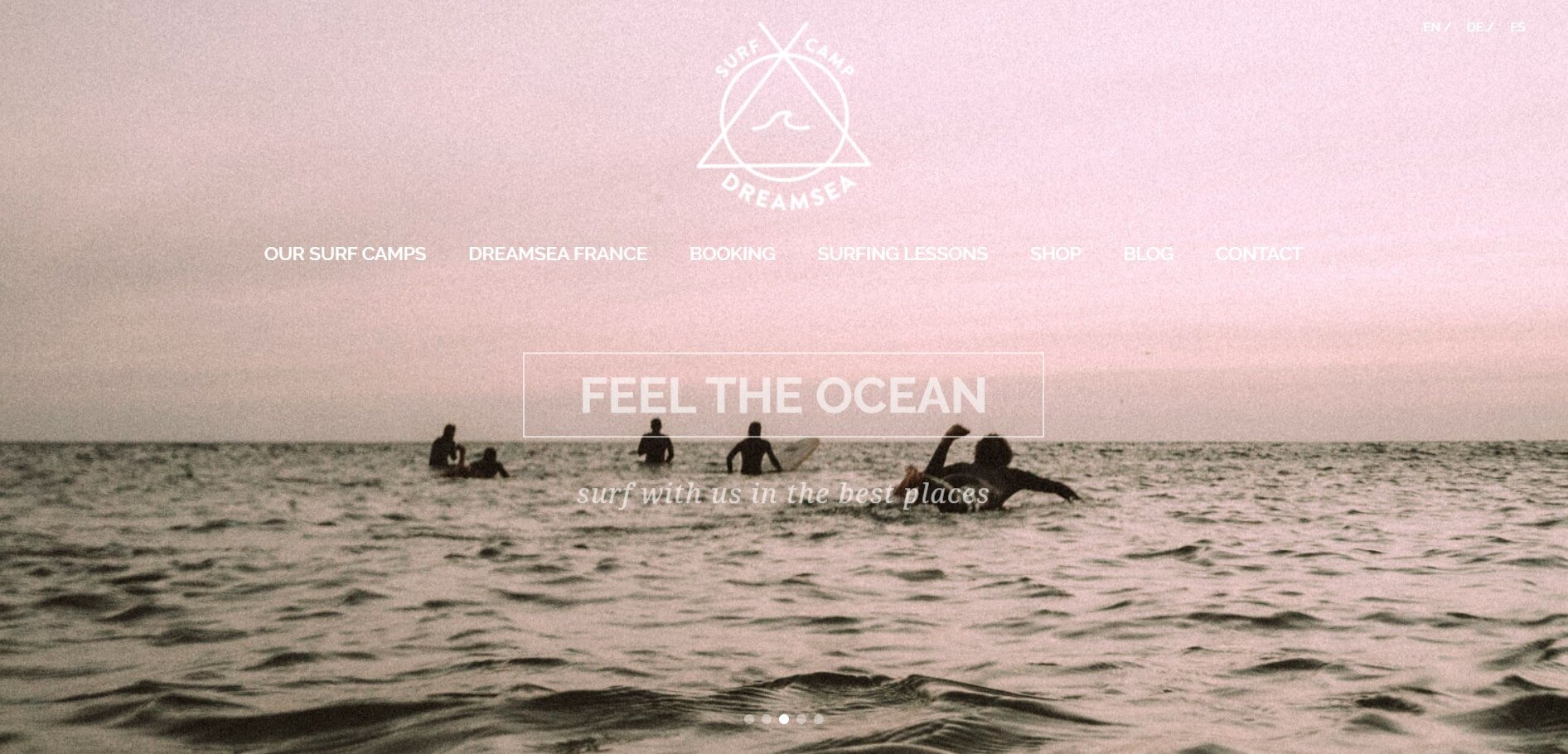 Dreamsea France surf camp sounds perfect for younger people looking to go camping or glamping in Southern France.