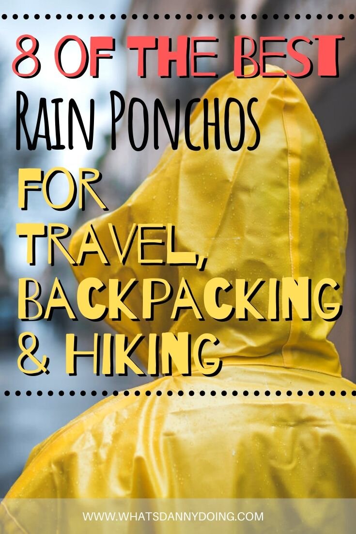 Pin this post about the best packable poncho!