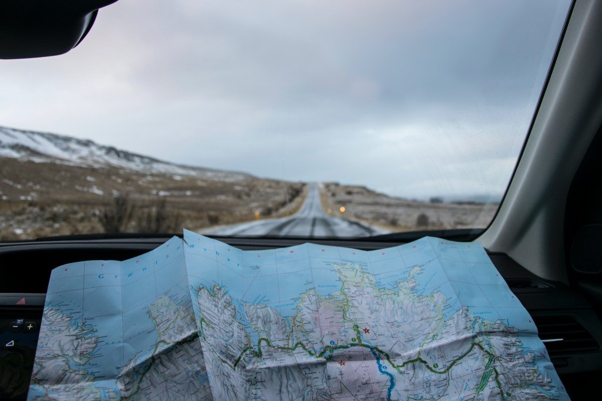 Tracking your route on a map might not sound like one of the fun things to do on a road trip. But, by the end of the trip, you’ll be glad you did it!