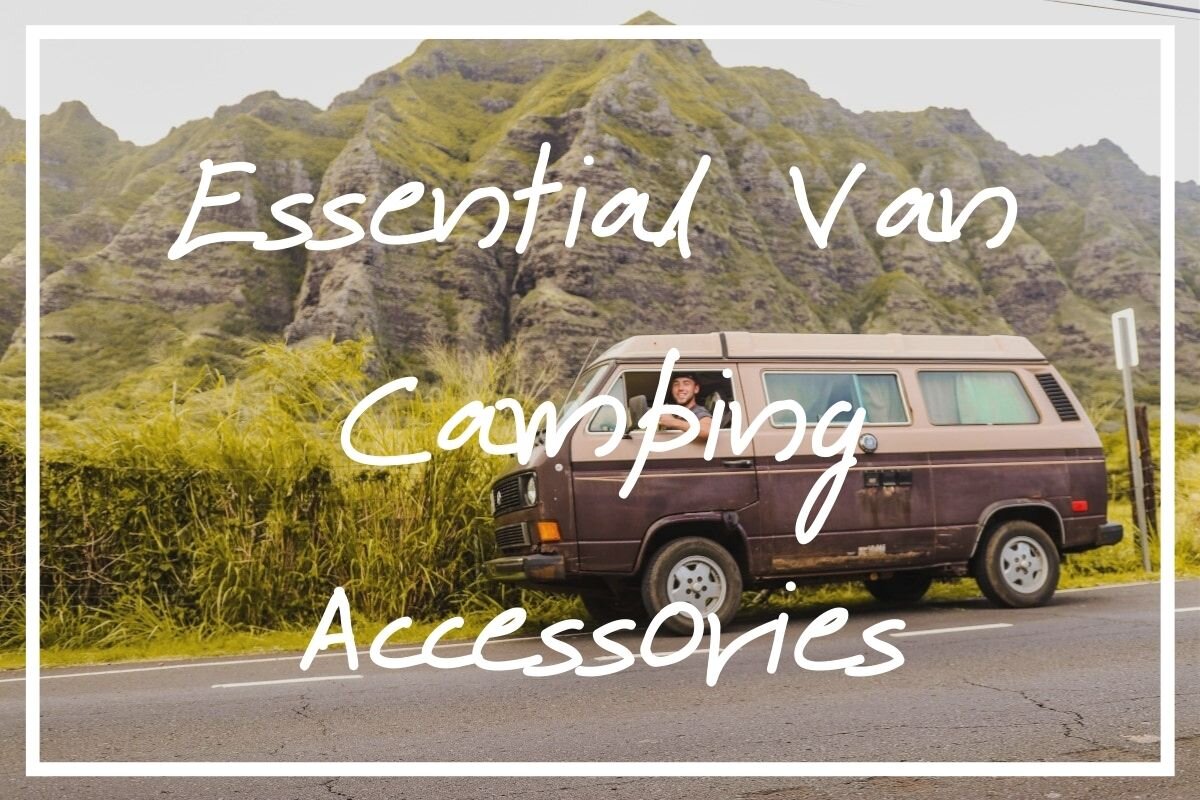 I hope this list of van camping accessories helps you find the perfect camper van supplies for your trip!