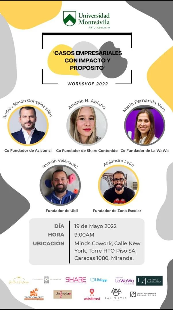 Tesistas de la Universidad Monteávila comparten casos de éxito venezolano
