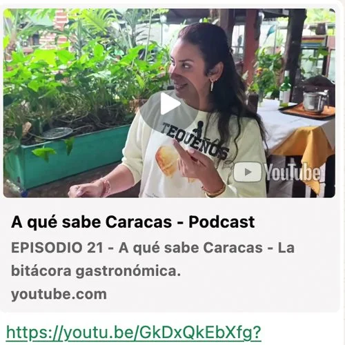 Podcast ¿A qué sabe Caracas?