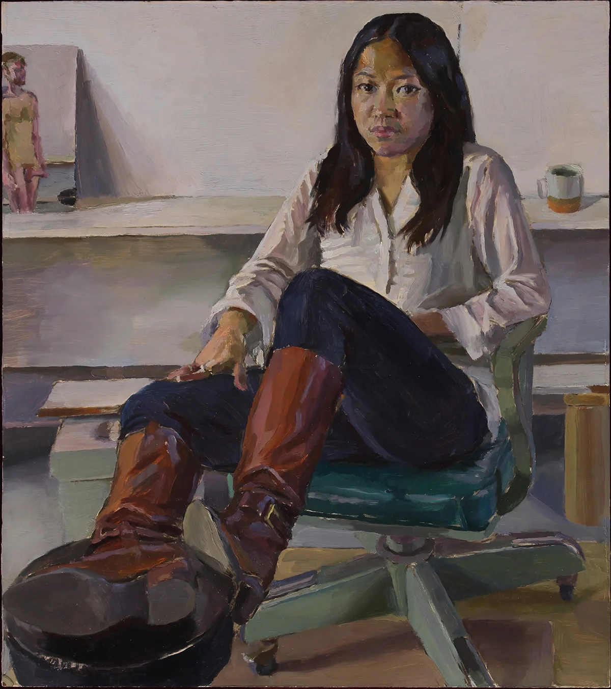 AMELIA LOW oil on panel 16 x 14” 2016