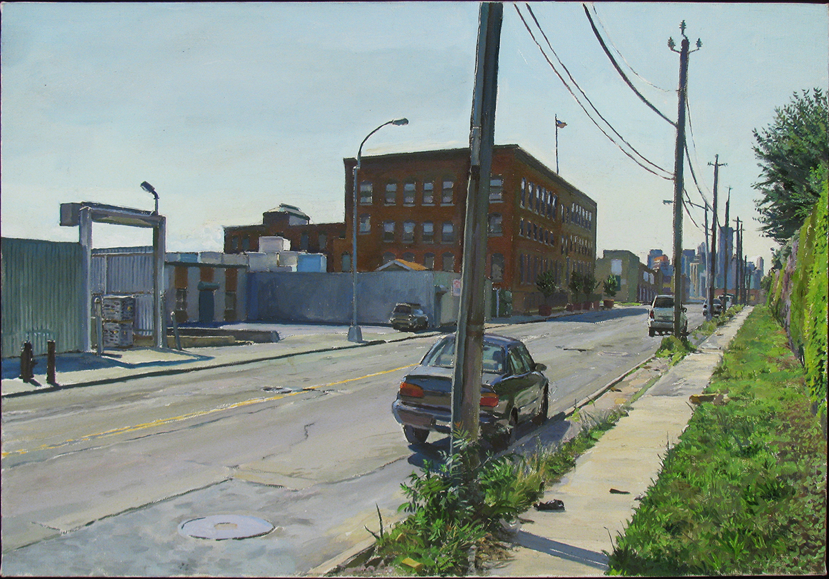  S-31: REVIEW AVE., QUEENS oil on linen 16 x 23” 2011 