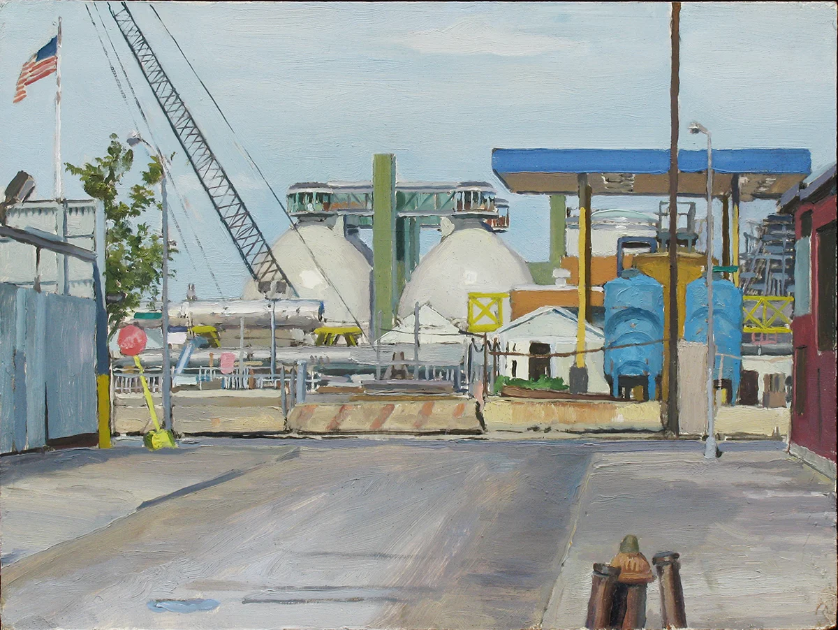 THE PLANT oil on panel 9 x 12” 2006