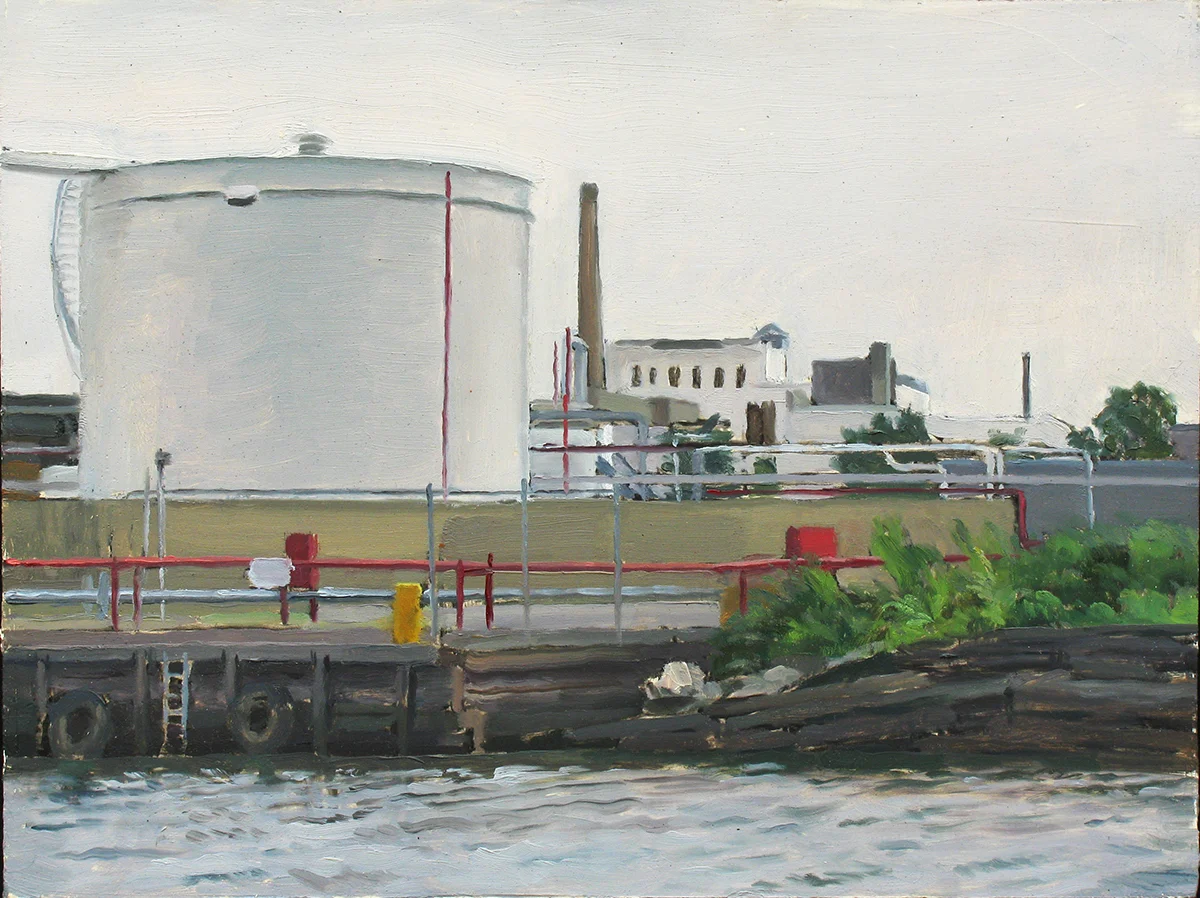 TANK CREEK oil on panel 9 x 12” 2006 (sold)