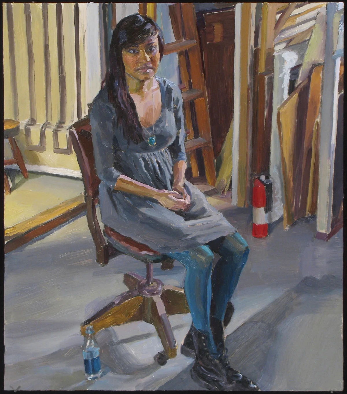 ROOPA BHOPAL oil on panel 16 x 14” 2013