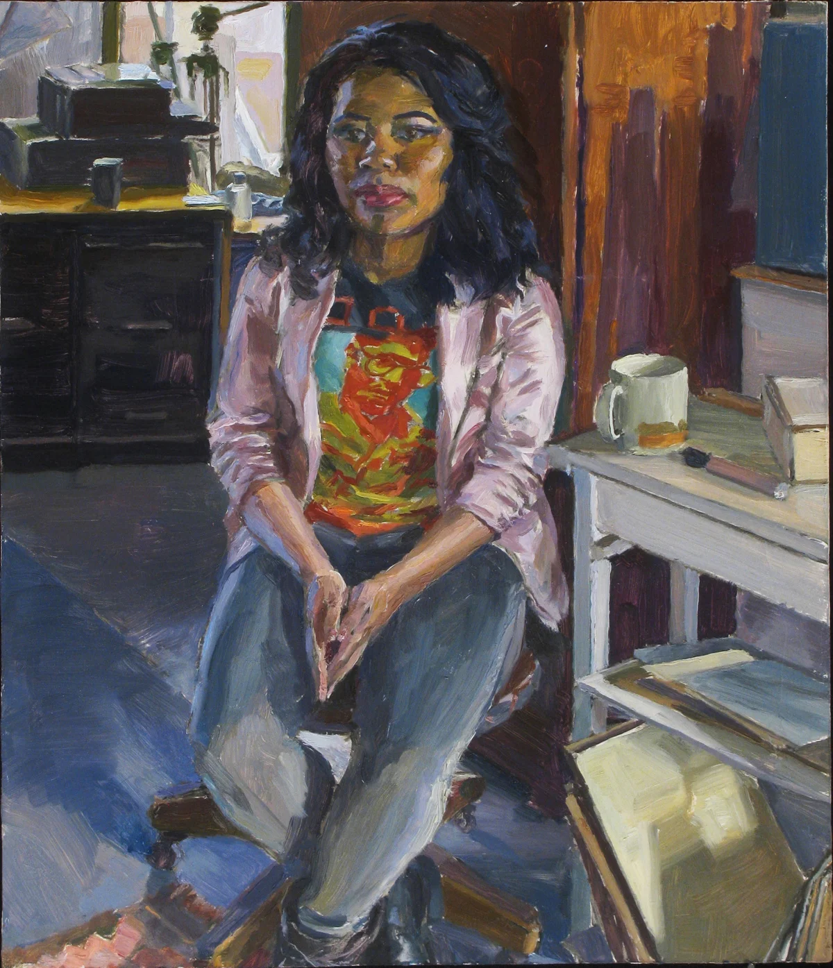 KORINN FINOLA oil on panel 14 x 12” 2013