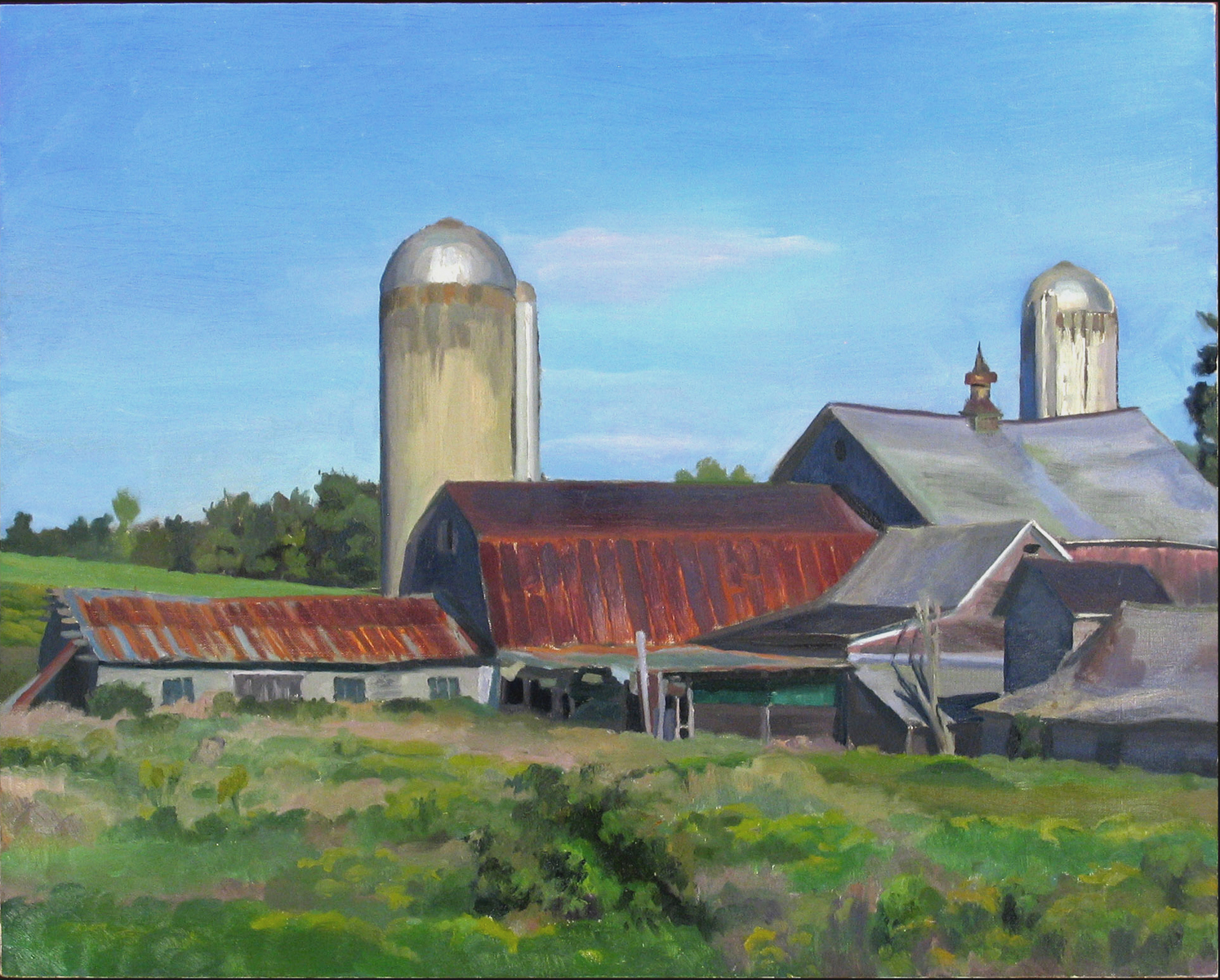  BARN oil on linen 30 x 36” 1999     