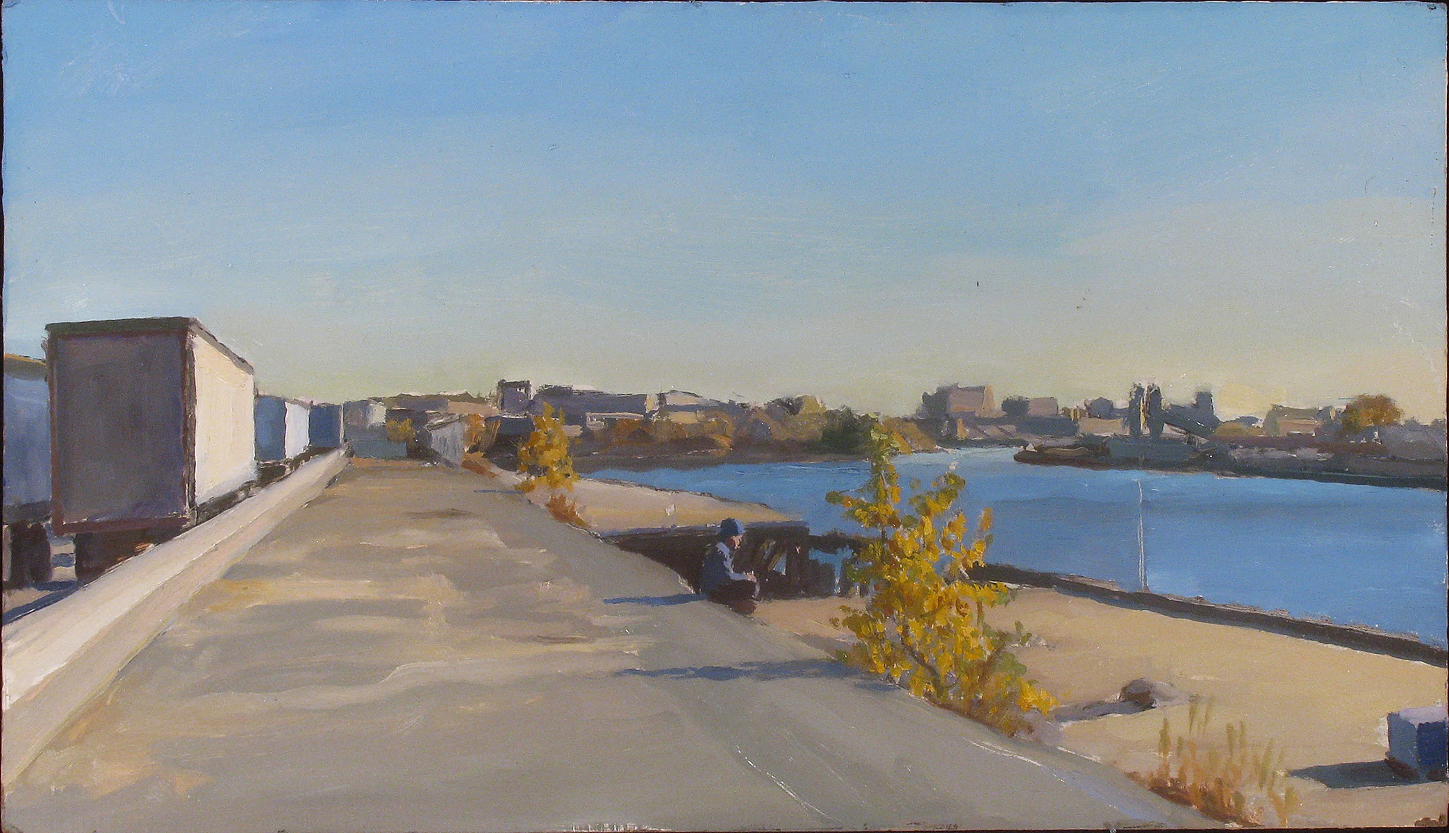 NOVEMBER oil on panel 12 x 16” 2015