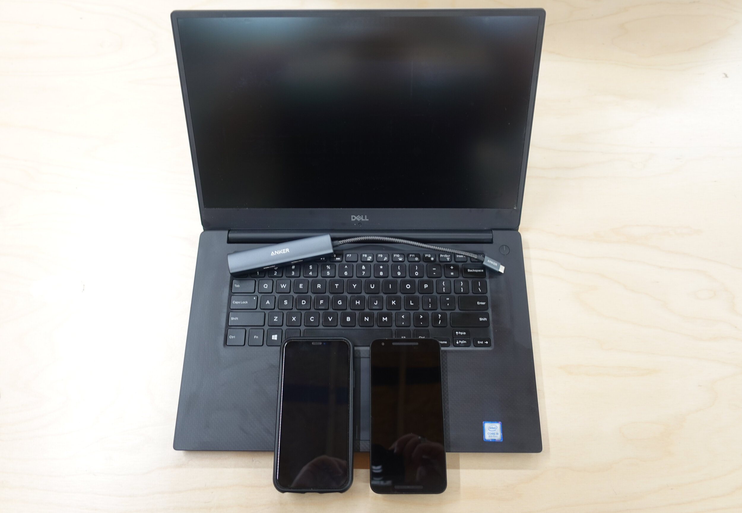 The humble MITM/sniffing station. There might not seem like a lot to it, but it certainly does the job.