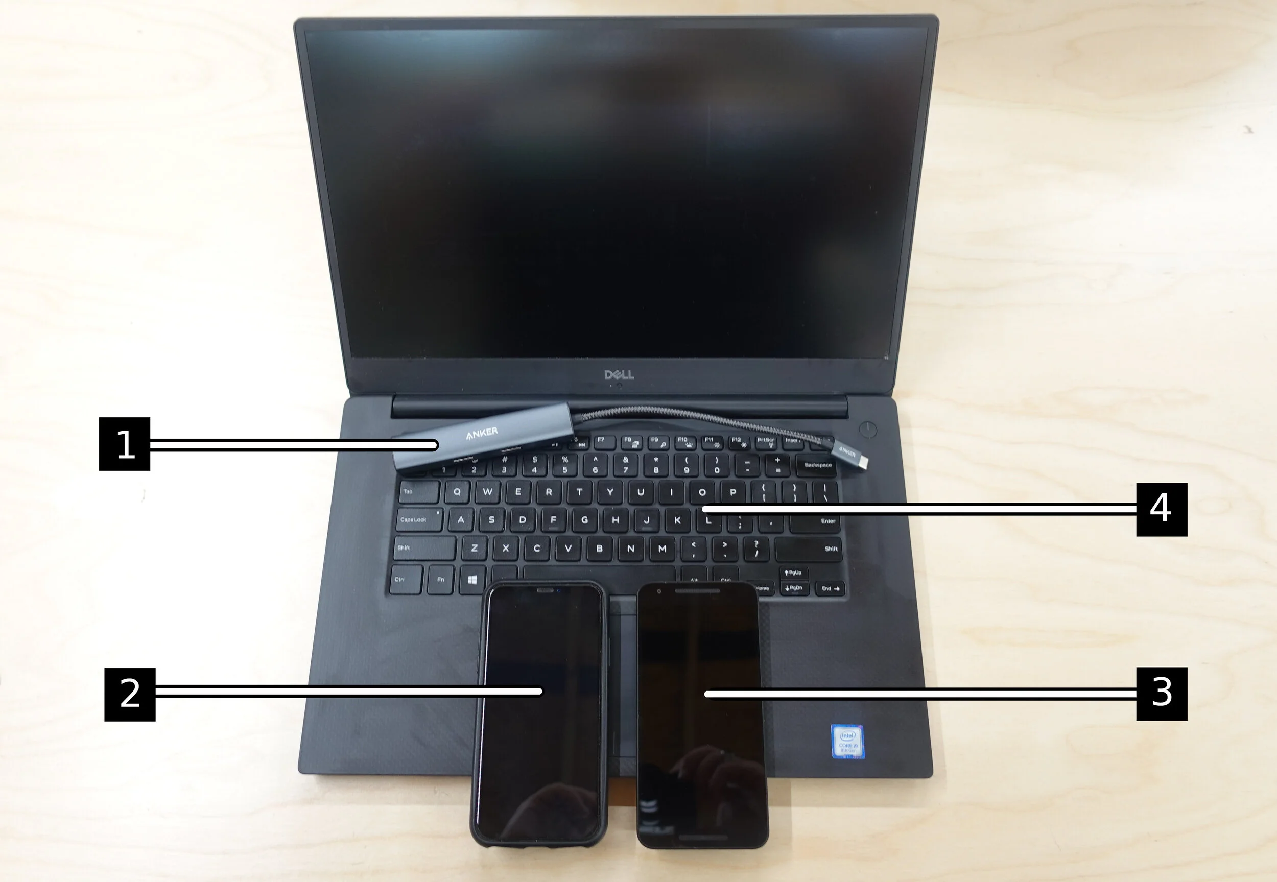 Figure 1. The setup.