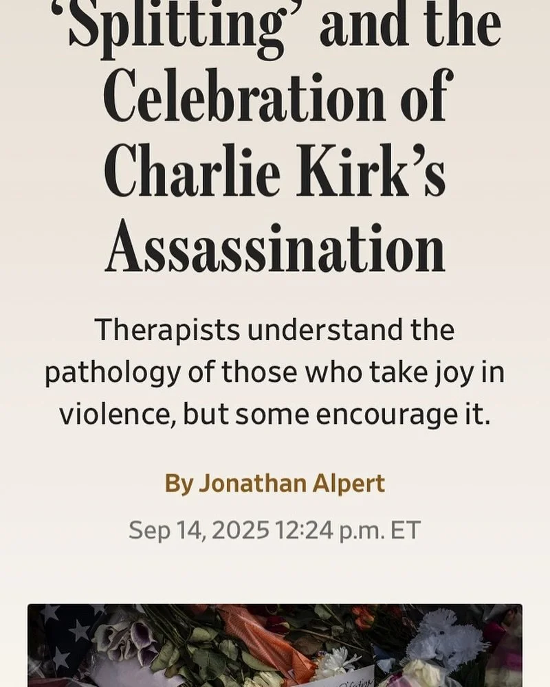 Happy to share my latest WSJ piece- explaining how grievance culture fuels violence.