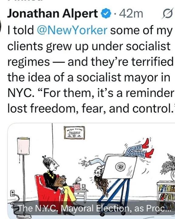 Happy to discuss the election in The New Yorker