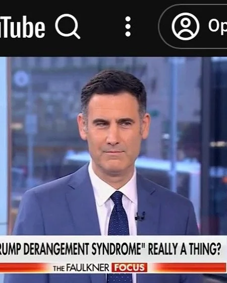 Happy to appear on FOX and discuss &ldquo;TDS&rdquo; with Harris Faulkner.