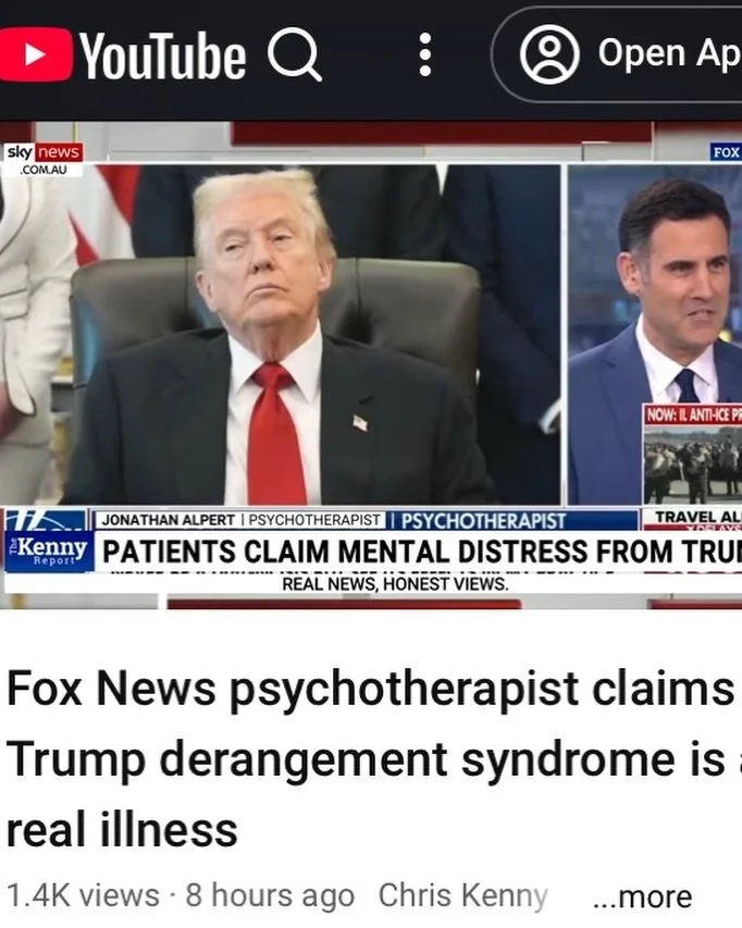 Even in Australia they talk about &ldquo;Trump Derangement Syndrome&rdquo;! @skynews