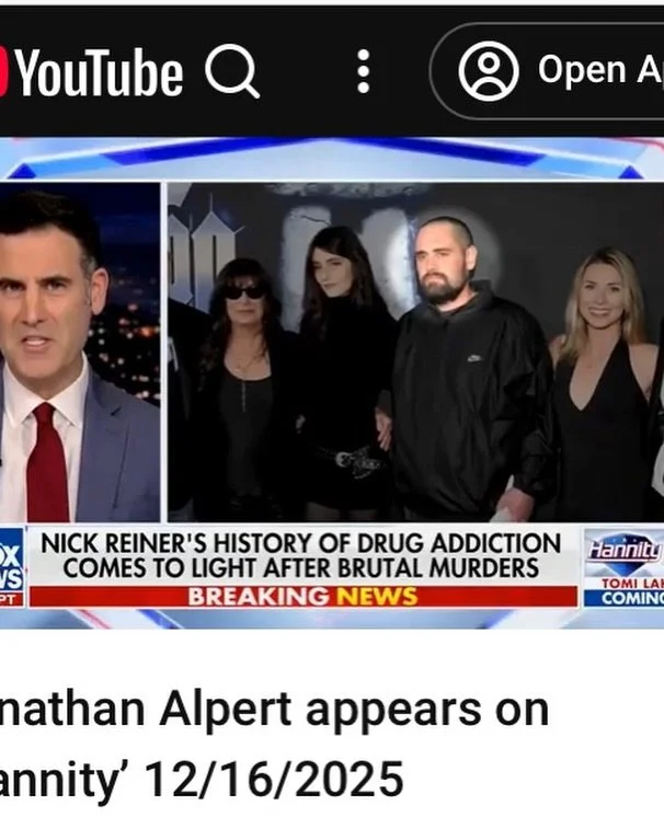 Discussing Reiner case with Sean Hannity.