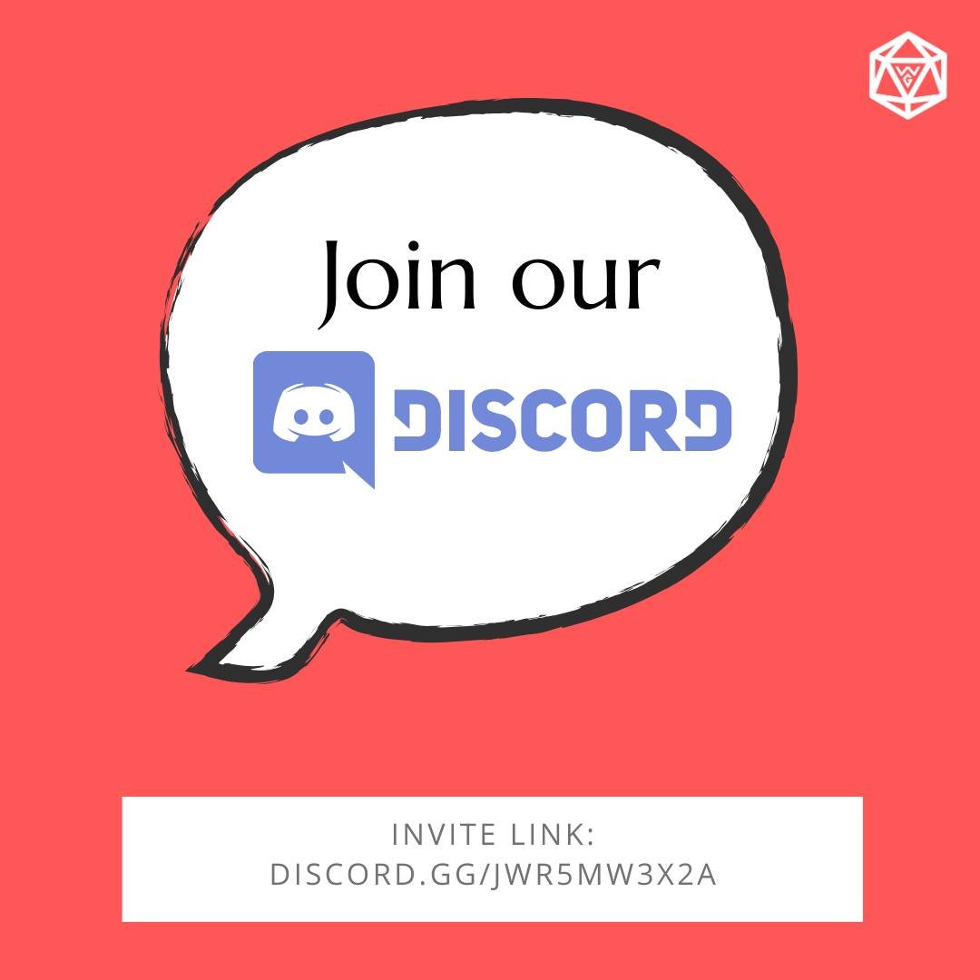 Did you know you can find up-to-date information on meetups on our Discord? Looking for a group to play a game? Drop a line and get together! Join our Discord! discord.gg/jWR5mW3X2A