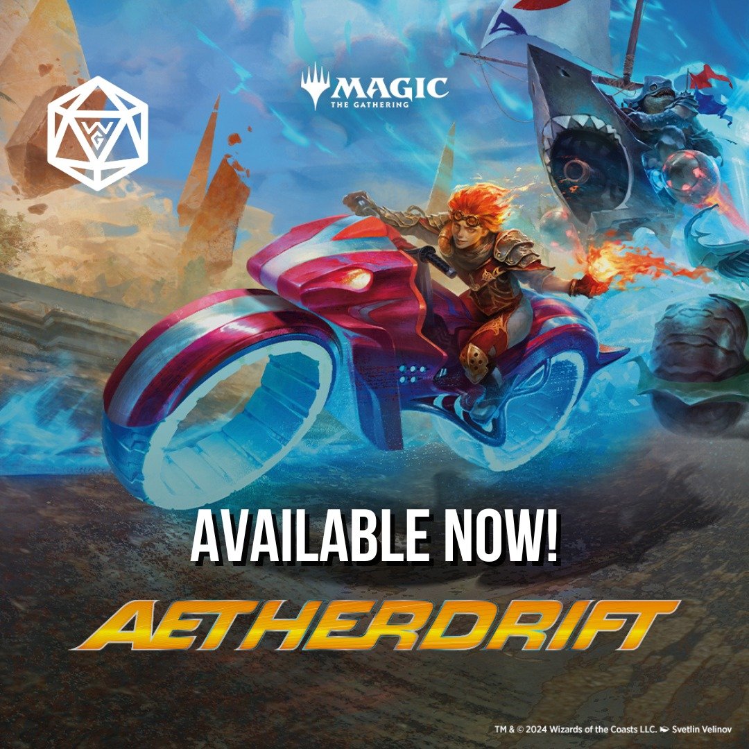 Magic the Gathering: Aetherdrift is now available!