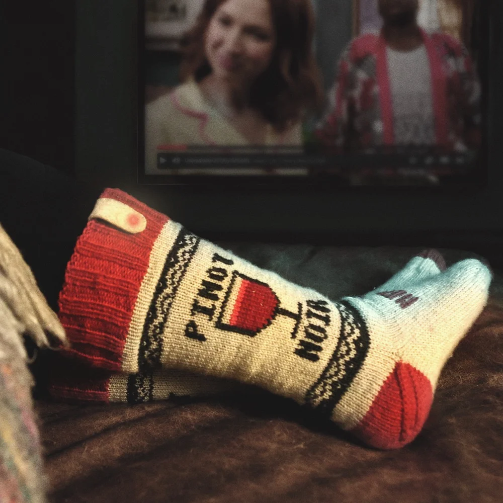 Deeplocal Netflix Socks