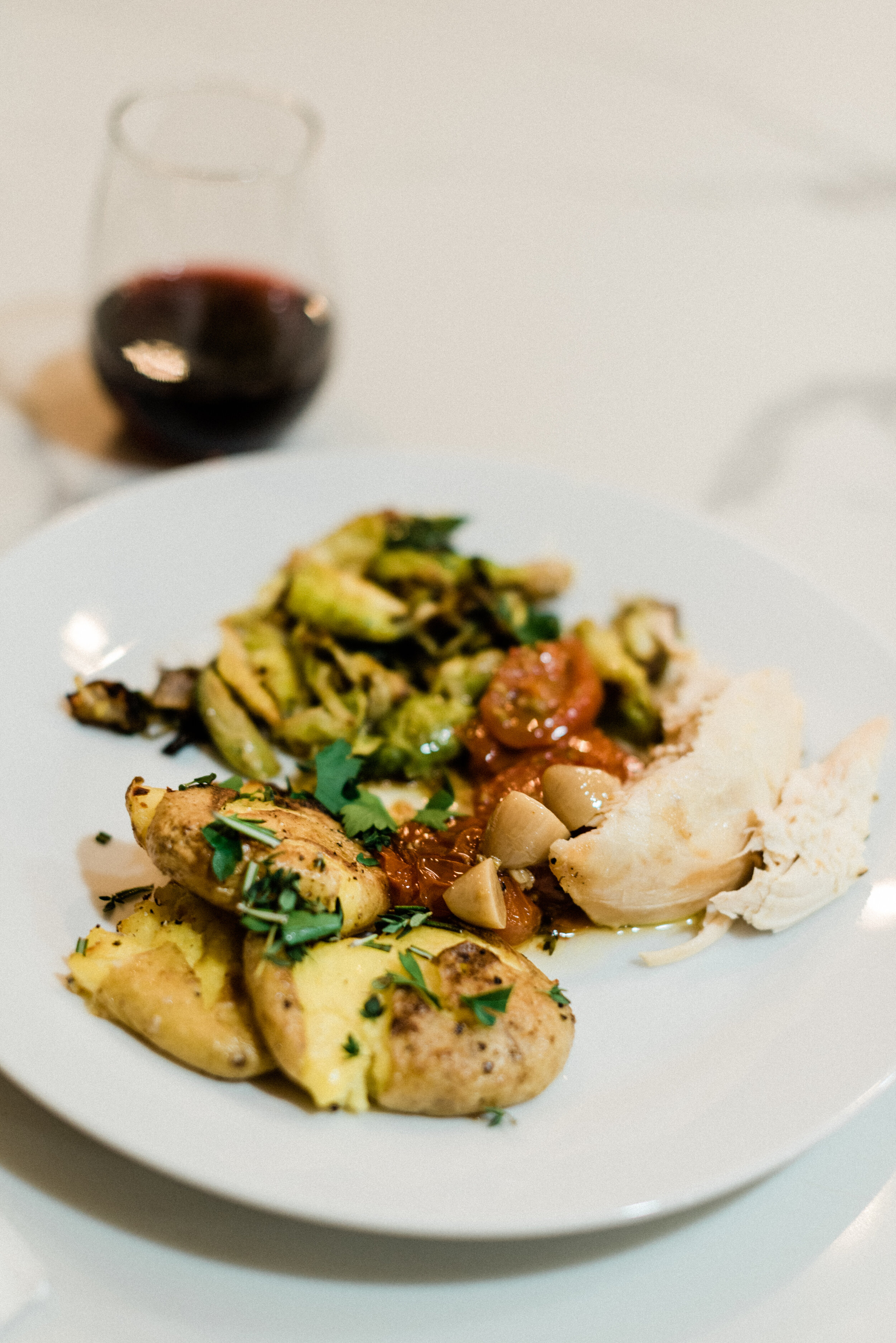Slow-Roasted Oregano Chicken With Buttered Tomatoes Recipe - NYT