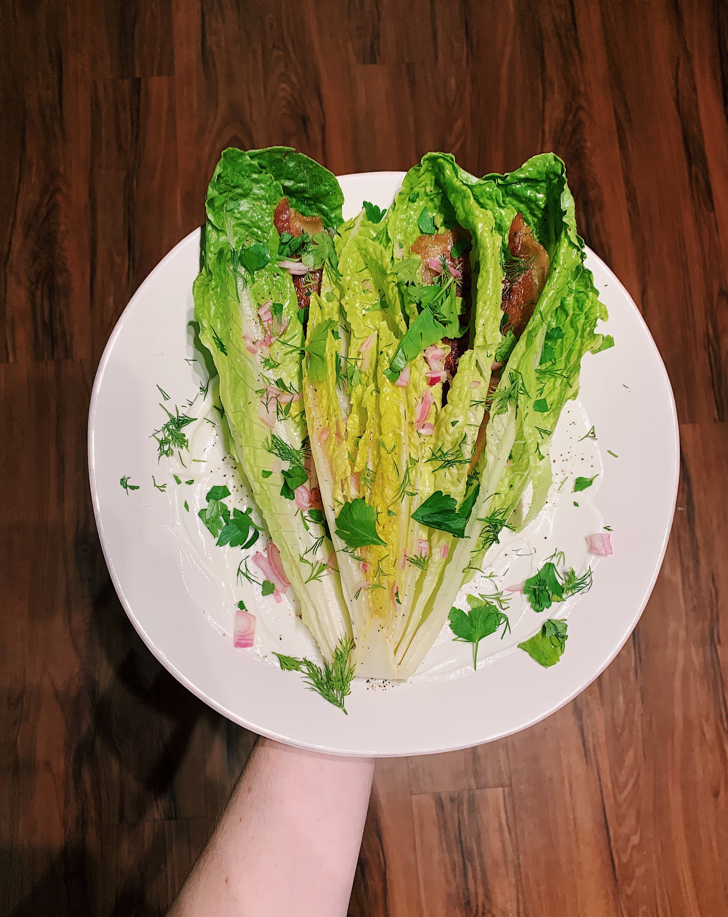 vinegared-romaine-sour-cream-bacon-alison-roman-plated.jpg