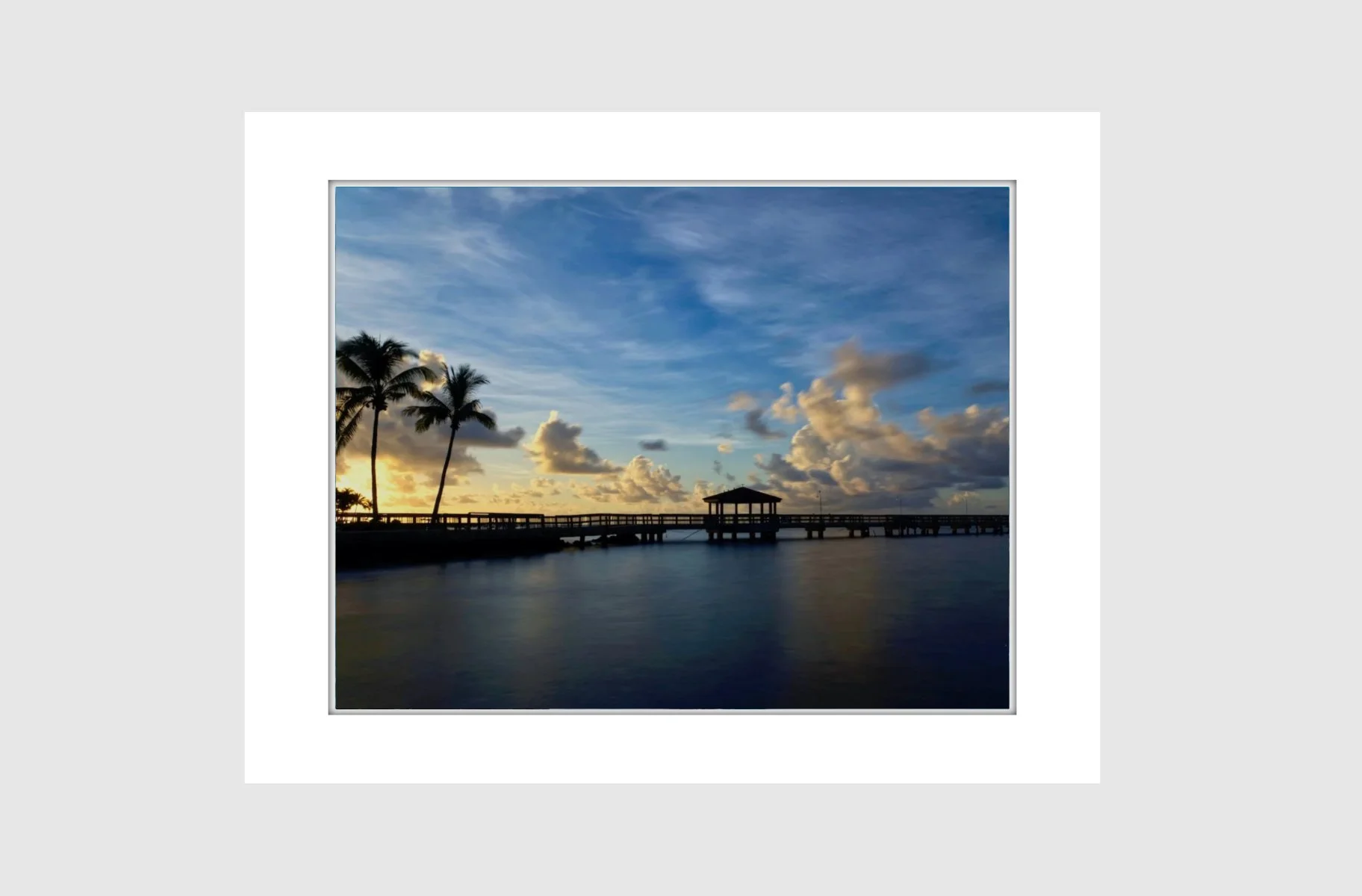 Matted Morning Pier.jpg
