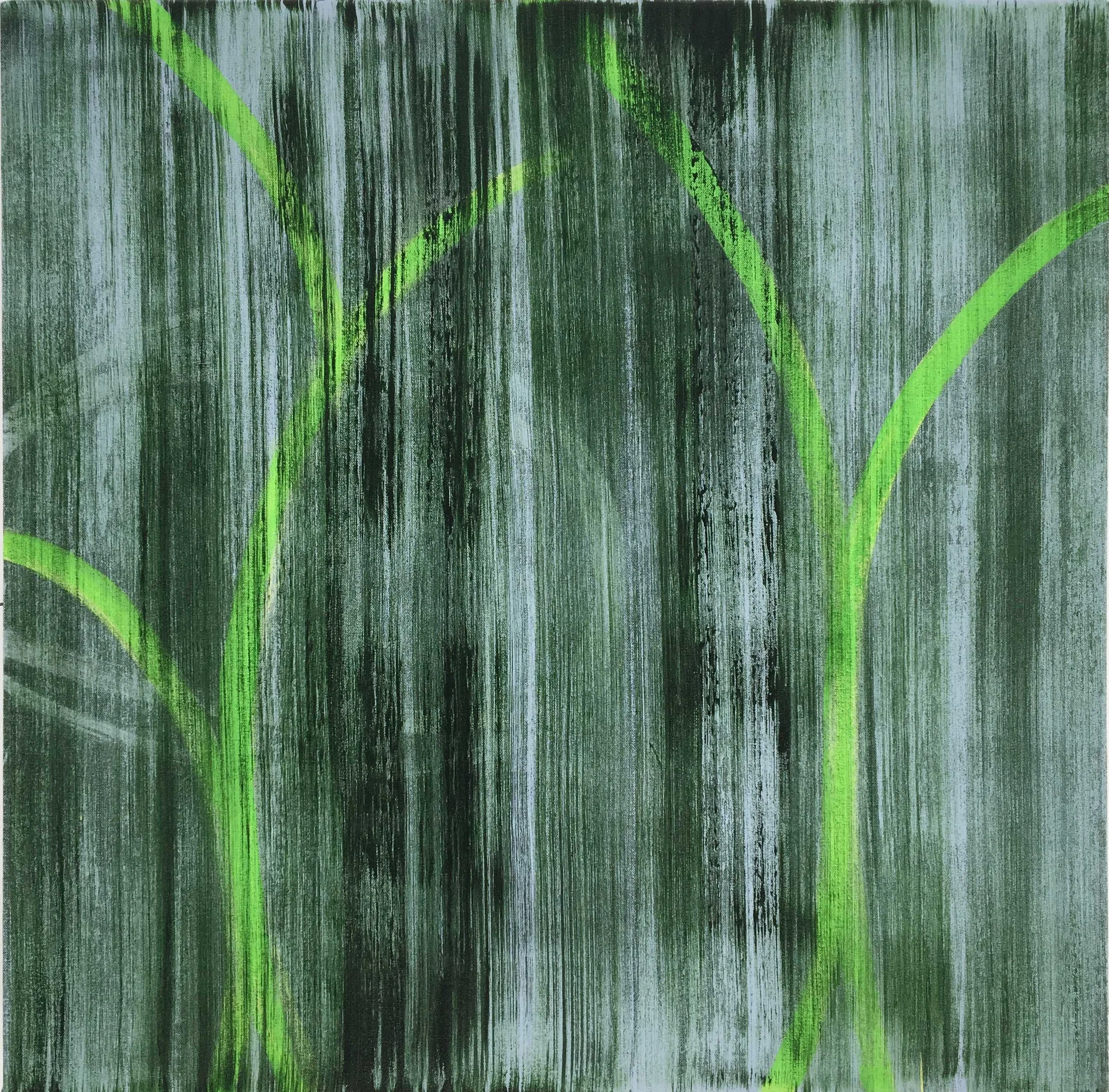 Summer, Looking SW 30'“ x 30” acrylic on canvas