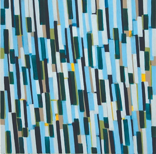 Hope Springs Eternal 30” x 30” acrylic on canvas