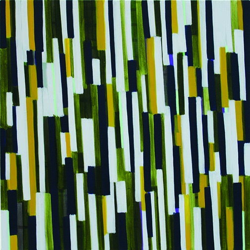 What Goes Around, Comes Around 30” x 30” acrylic on canvas