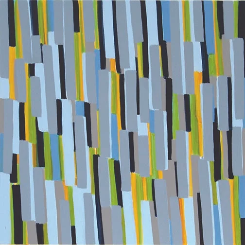 Bonfire 24” x 24” acrylic on canvas