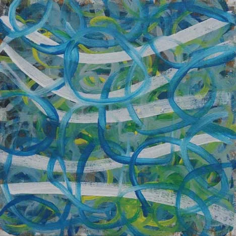 Free Spirit 12” x 12” acrylic on canvas